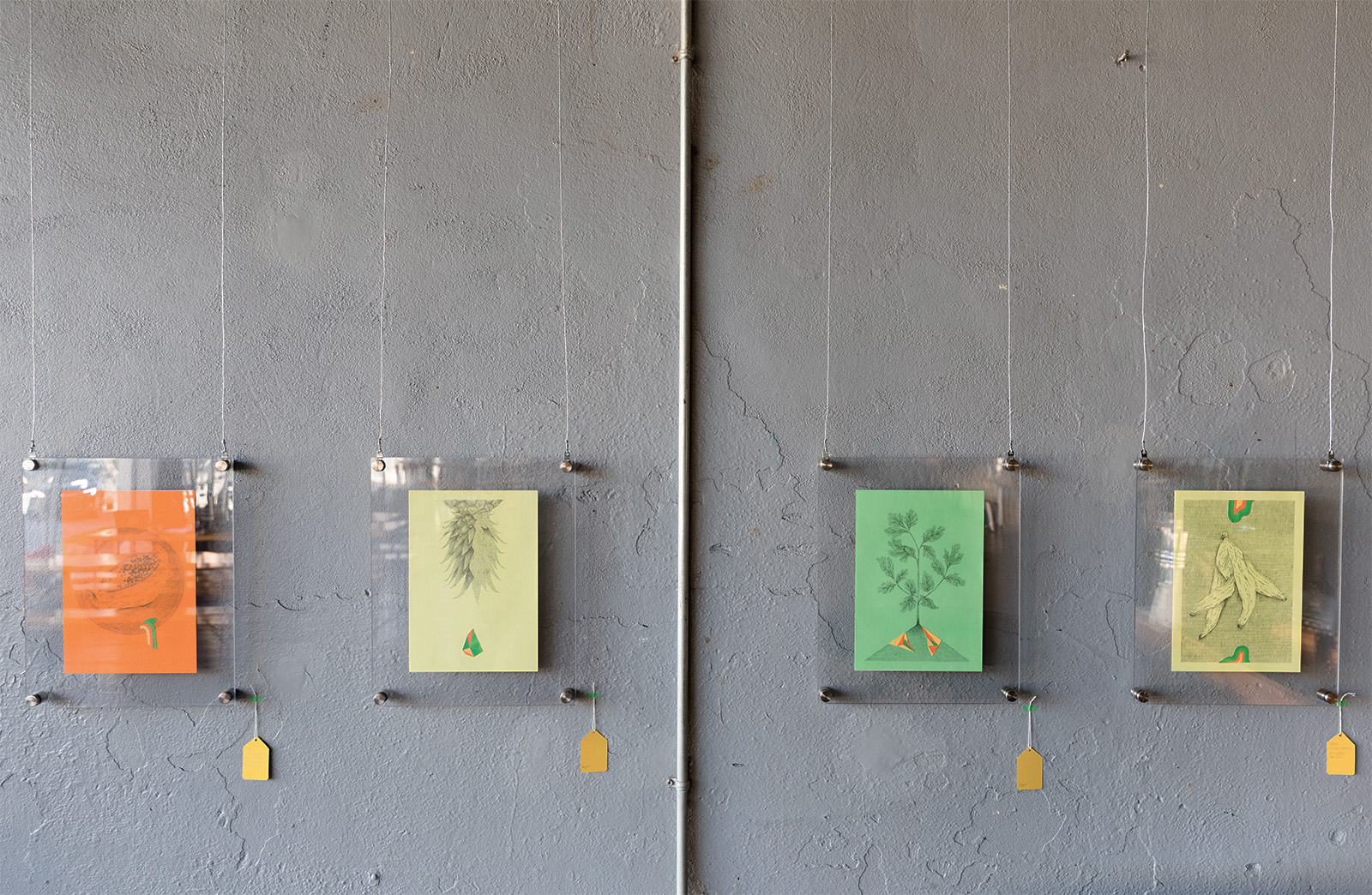 dibujos orgánicos (solo), Creature Comforts, Athens GA, 2018