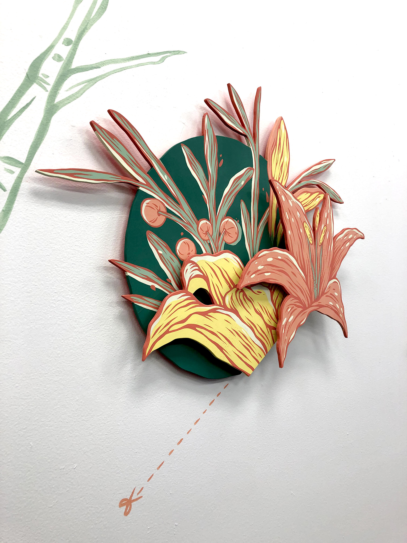 layered thoughts (2021), Cateye Gallery, Atlanta GA, 2021