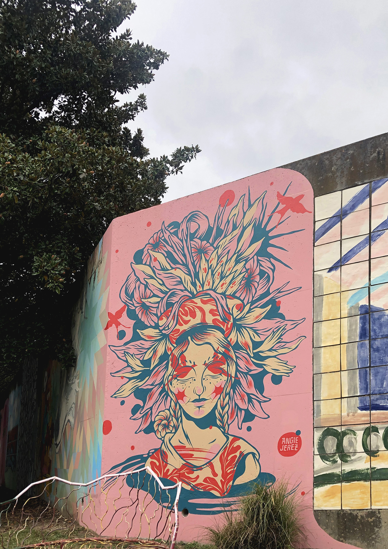 She is there, Cabbagetown, Atlanta, 2023